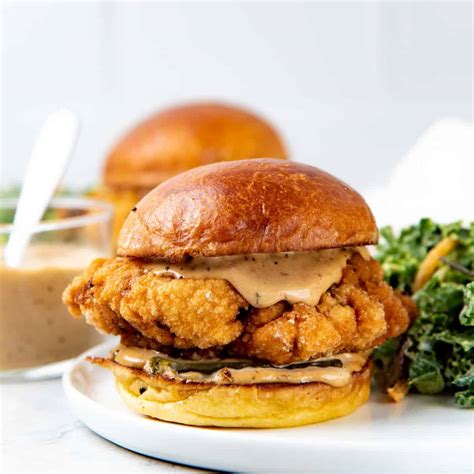 Fried Chicken Sandwich - The Flavor Bender