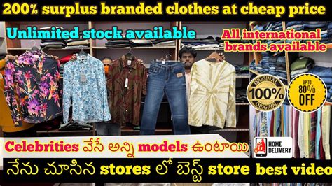 200% branded clothes at cheap price/ best store in Hyderabad/ ffts ...