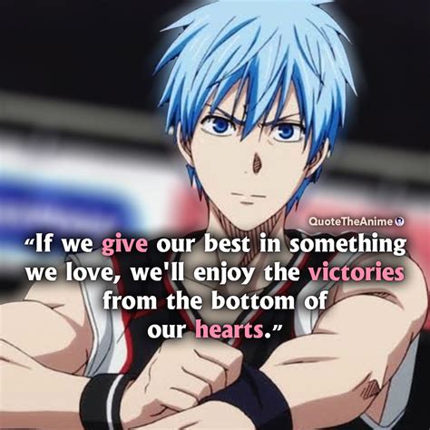 11+ Powerful Kuroko no Basket Quotes (Images) | QTA | Kuroko no basket, Anime quotes ...