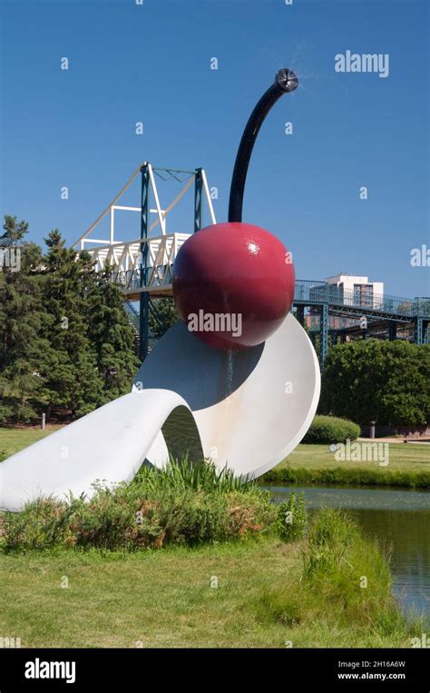 Spoonbridge and Cherry Sculpture 1985-1988 by Claes Oldenburg b. 1929 ...