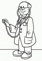 Doctor Coloring Pages Printable sketch template