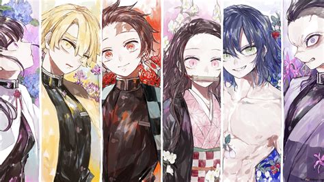 Demon Slayer : Kimetsu No Yaiba Collab 2K wallpaper download