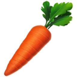 Carrot Emoji (U+1F955)