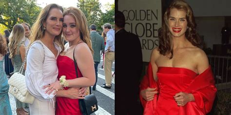 Brooke Shields’ Daughter Wore Her 1998 Red Carpet Dress to Prom