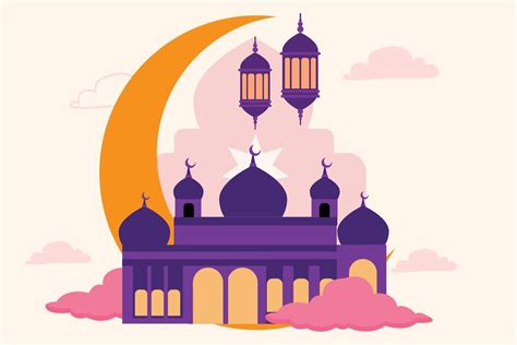 Realistic Mosque illustration 2367635 Vector Art at Vecteezy