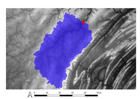 Watershed Delineation Using WhiteboxTools