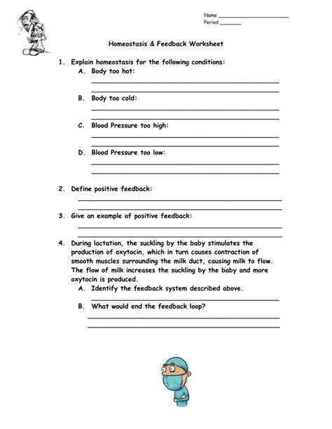 Homeostasis Worksheet (3)