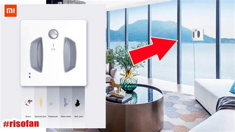 New XIAOMI HUTT W55 Smart window cleaner electric robot. - YouTube