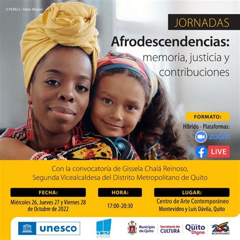 Municipio de Quito on Twitter: "🧑🏾‍🦱👩🏽‍🦱 | Te invitamos a participar en las jornadas ...