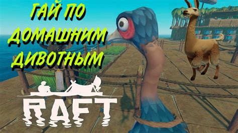 Всё про домашних животных в RAFT. - YouTube