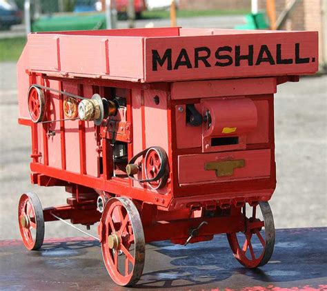 Marshall threshing machine - Stock code 3398