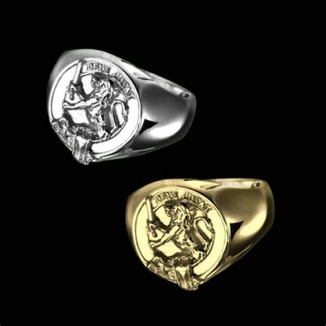 Clan Macduff Crest Men's Signet Ring - Etsy