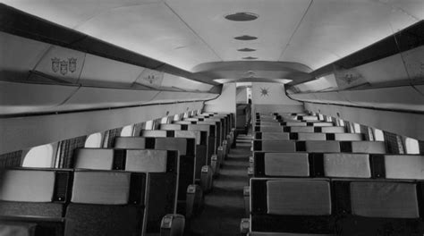 Douglas DC-8 interior 1957 - Vintage Aviation Photos - Gallery - Airline Empires