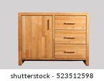 Image of Natural wood chest of drawers | Freebie.Photography