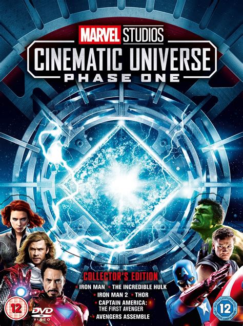 Marvel Studios Cinematic Universe: Phase One | DVD Box Set | Free ...