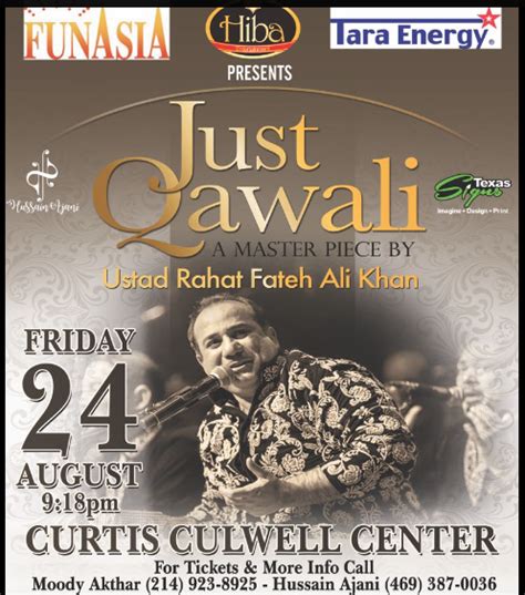 Rahat Fateh Ali Khan Qawali Night | Curtis Culwell Center