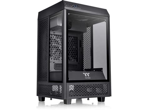 Thermaltake Tower 100 Black Edition Tempered Glass Type-C (USB 3.1 Gen ...