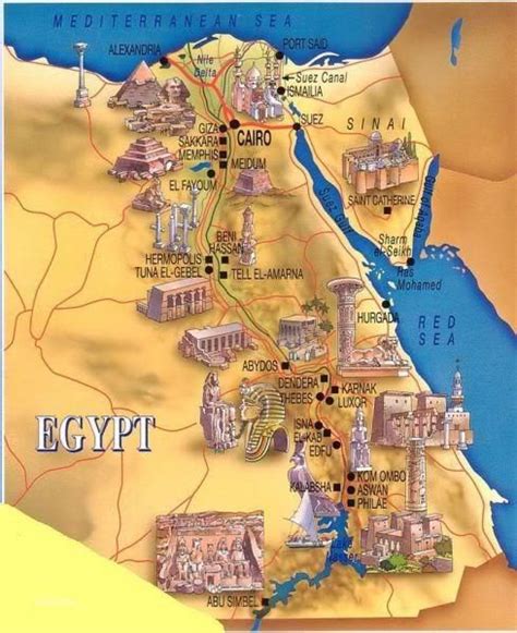 Egypt Museum map | Egypt | Pinterest