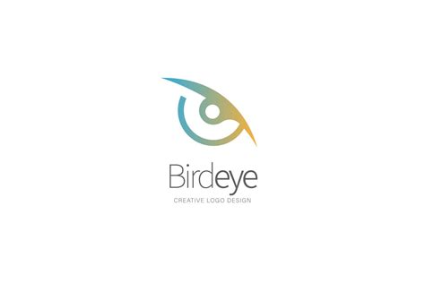 bird eye logo | Eye logo, Logo design template, ? logo