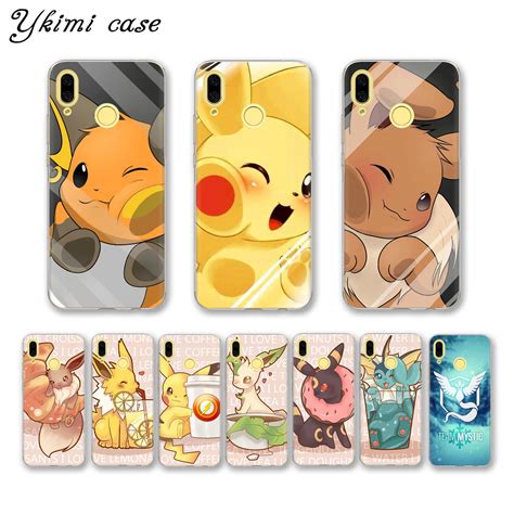 Ykimi Case Cute Pokemon Team Mystic Phone Cases For Huawei Nova 3i 3 3e ...