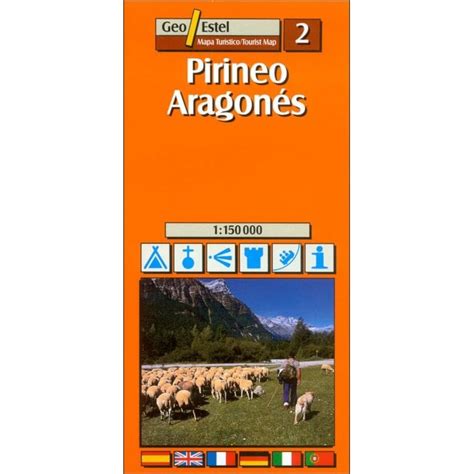 Pirineo Aragones Tourist Road Map: 02 | Published by Geo/Estel