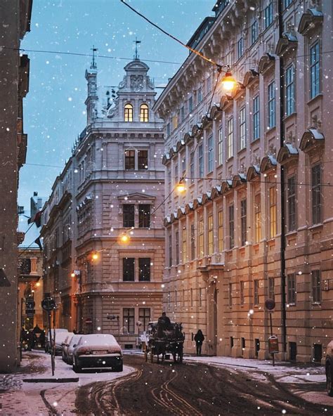 Snowy Vienna, Austria