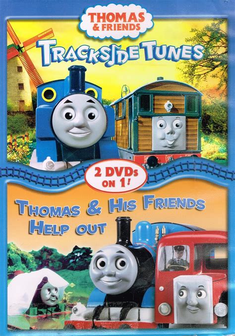 Amazon.com: Thomas & Friends Double Feature: Trackside Tunes and Thomas & His Friends Help Out ...