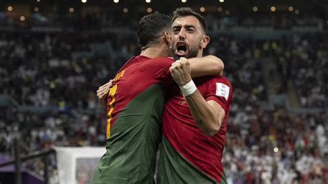 World Cup 2022: Cristiano Ronaldo should have been awarded goal, says Bruno Fernandes ...