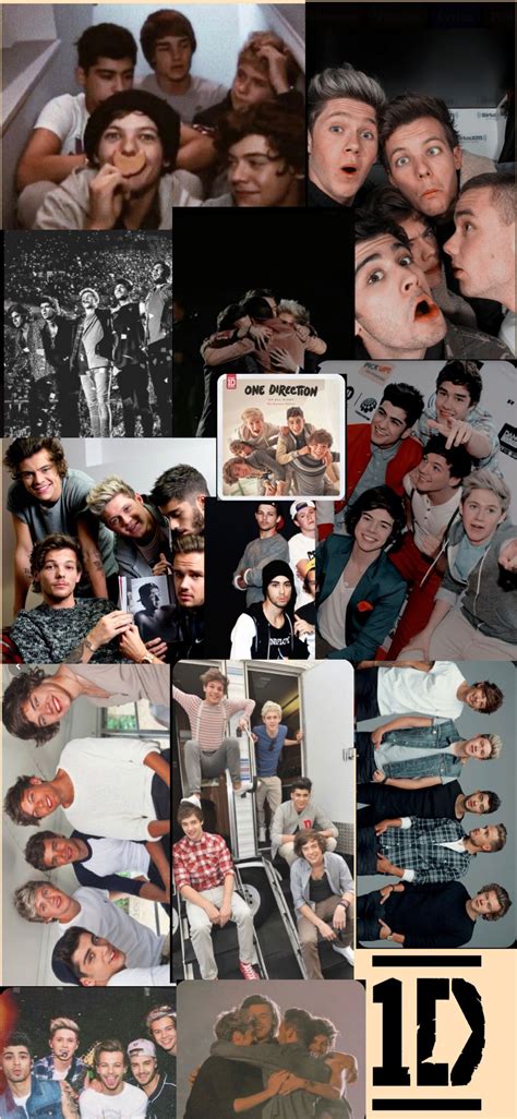 One Direction Collage 2022 Wallpaper