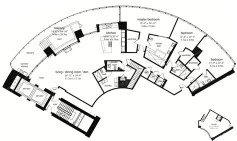 Porsche Design Tower floor plans – new developments at Sunny Isles ...