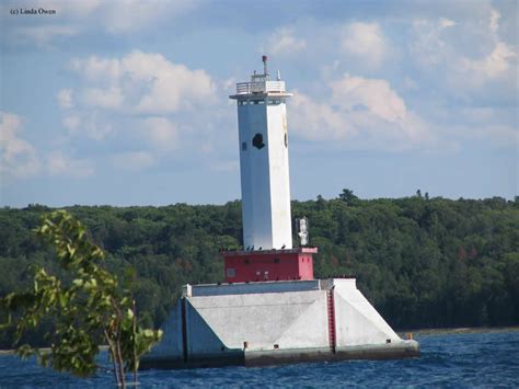 Round Island Passage Lighthouse - Near Mackinac Island, Michigan