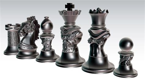 Fichier STL Echec Chess・Objet imprimable en 3D à télécharger・Cults