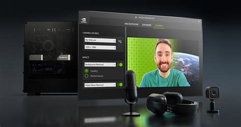 NVIDIA Broadcast 1.2 Update Removes Room Echo, Pet Noise and Video Noise to transform any room ...