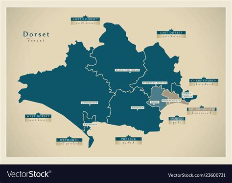 Dorset Boundary Map