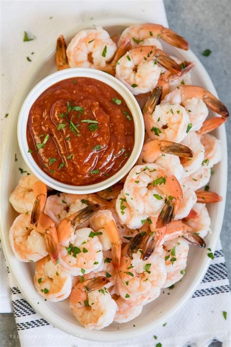 How to Make Easy Shrimp Cocktail | YellowBlissRoad.com