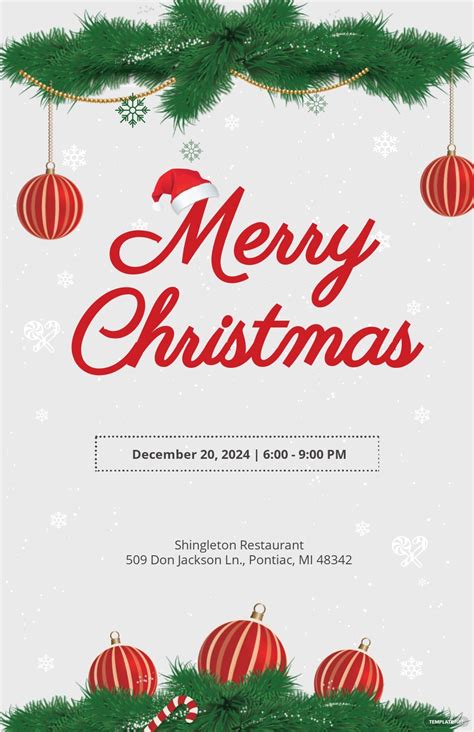 Free Christmas Poster Templates