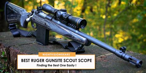 Best Ruger Gunsite Scout Scope in 2022 - Top 5 Picks & Guide