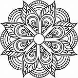 Mandala coloring pages 8149513 Vector Art At Vecteezy sketch template