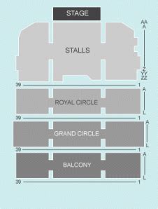 Theatre Royal Drury Lane - Seating Plan