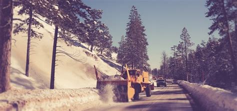 Snow Plow Passing by Sound Effect | City Sounds