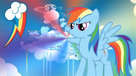 MLP Rainbow Dash Wallpaper | Rainbow Dash - My Little Pony Wallpaper FullHD by mwerec | Rainbow ...