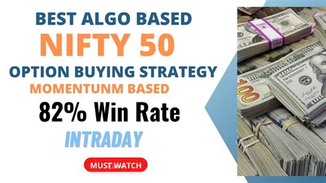 🔥Best Nifty 50 Index Option Buying Algo Based Strategy with 82% Win Rate | First Time on Youtube ...