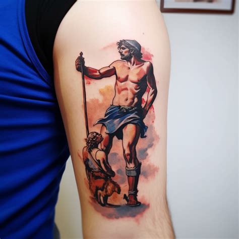 57 David And Goliath Tattoo Ideas - TattooClue.com