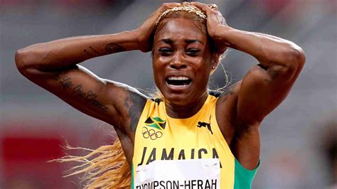 BREAKING: Elaine Thompson Herah Strikes 200m Olympic Gold to Complete ...