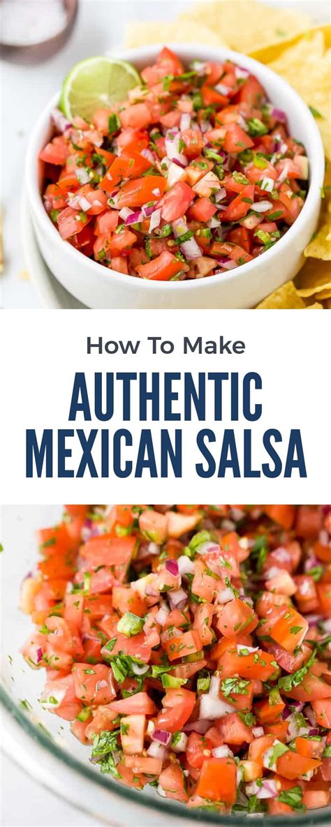 Easy Homemade Pico de Gallo Recipe - Fresh Tomato Salsa | Mexican salsa recipes, Best salsa ...