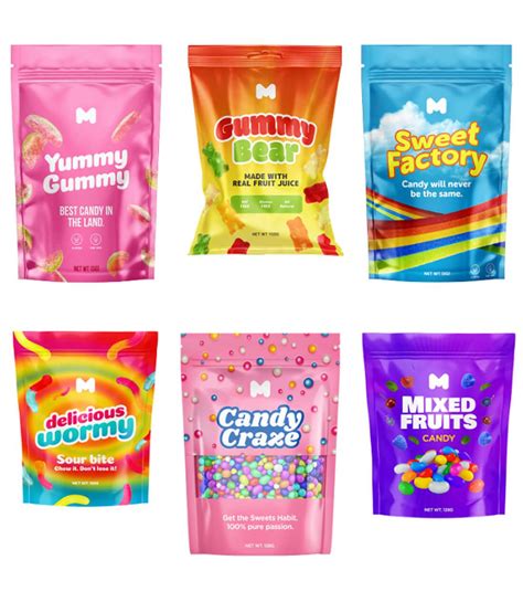 Custom Candy Bag Packaging – ModPrinters – Custom Flexible Packaging