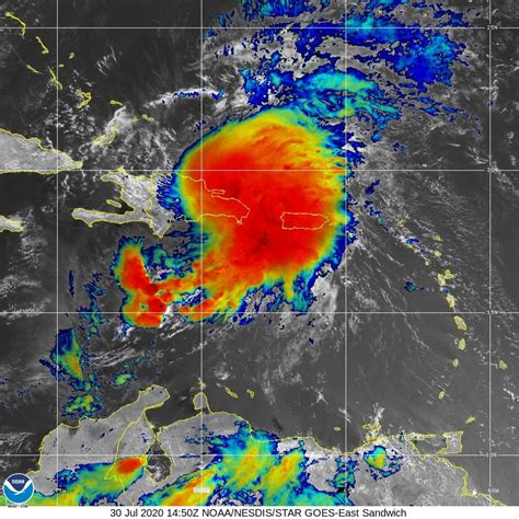 Isaias Becomes Tropical Storm