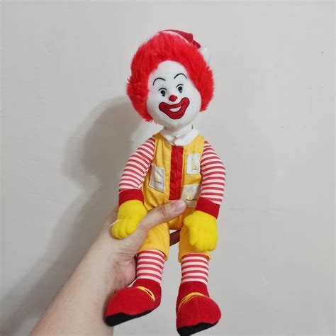 Mcdo Ronald Mcdonald's Stuffed Plush Toy on Carousell