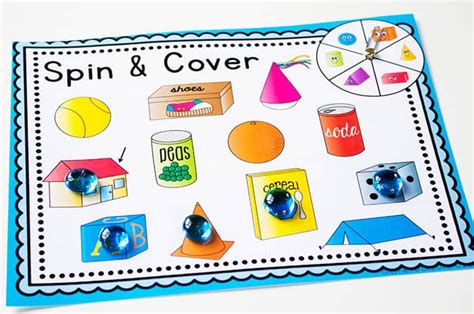 3D Shapes Free Printable Activities