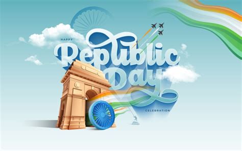 Happy Republic Day Celebration Background Template - Photo #1333 ...